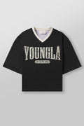 Varsity Football Cropped Jersey