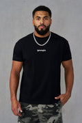 Core Fitted Ringer Tees - Black