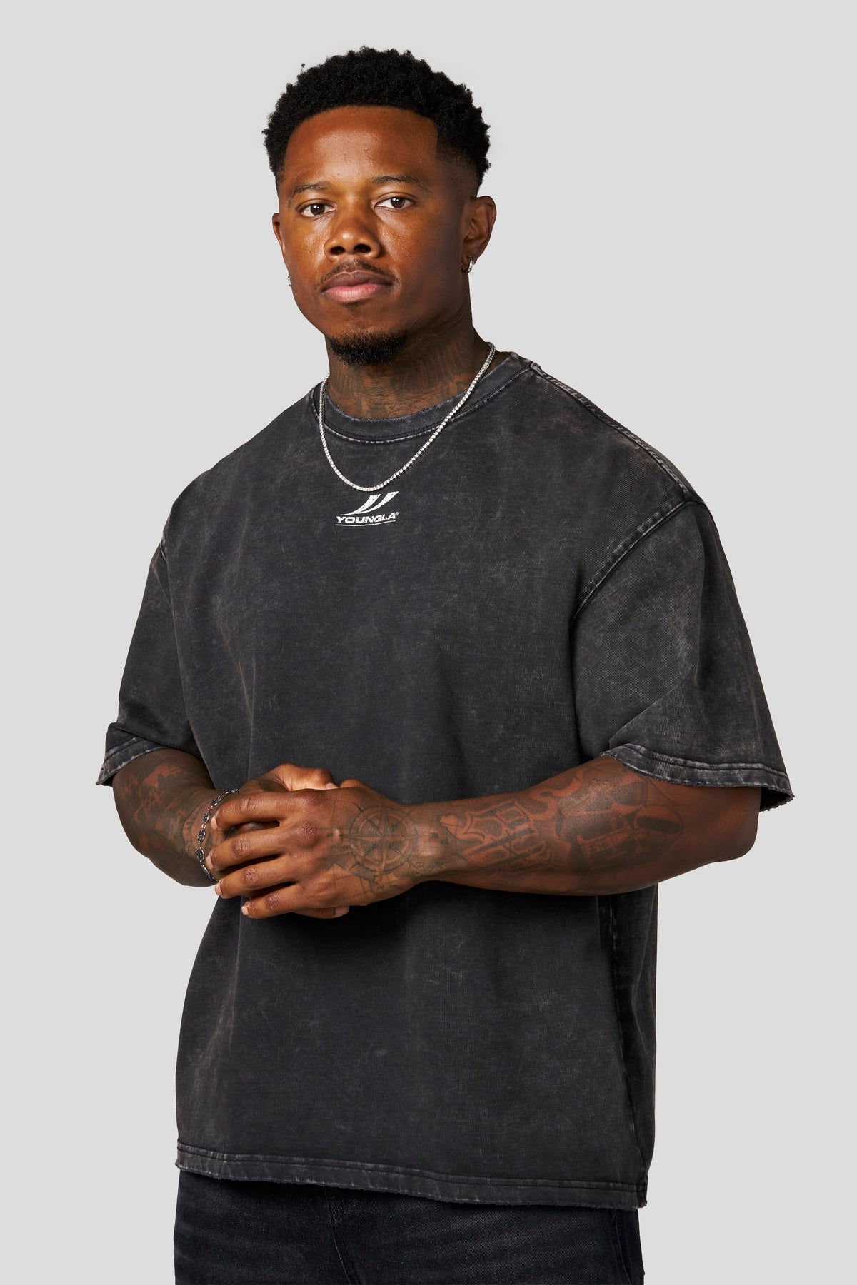 Heavyweight Tees - Grey Wash