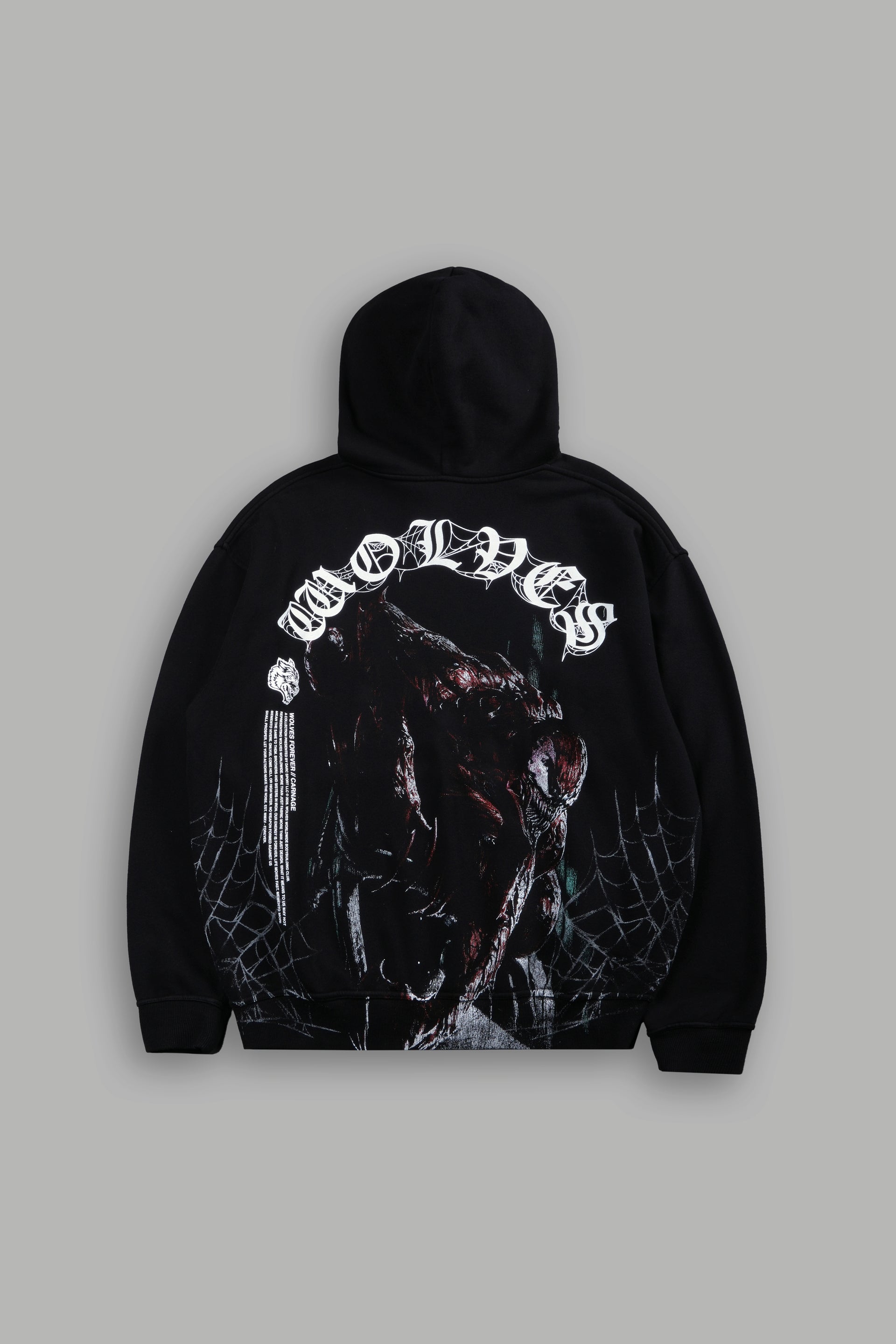 Carnage Forever "Pierce" Hoodie in Black