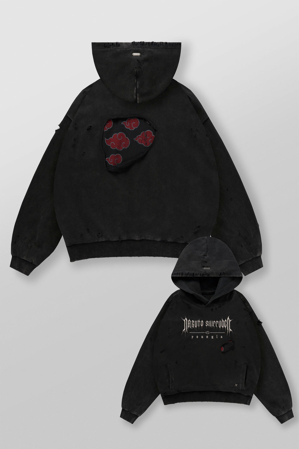 Naruto Peek Through Hoodies