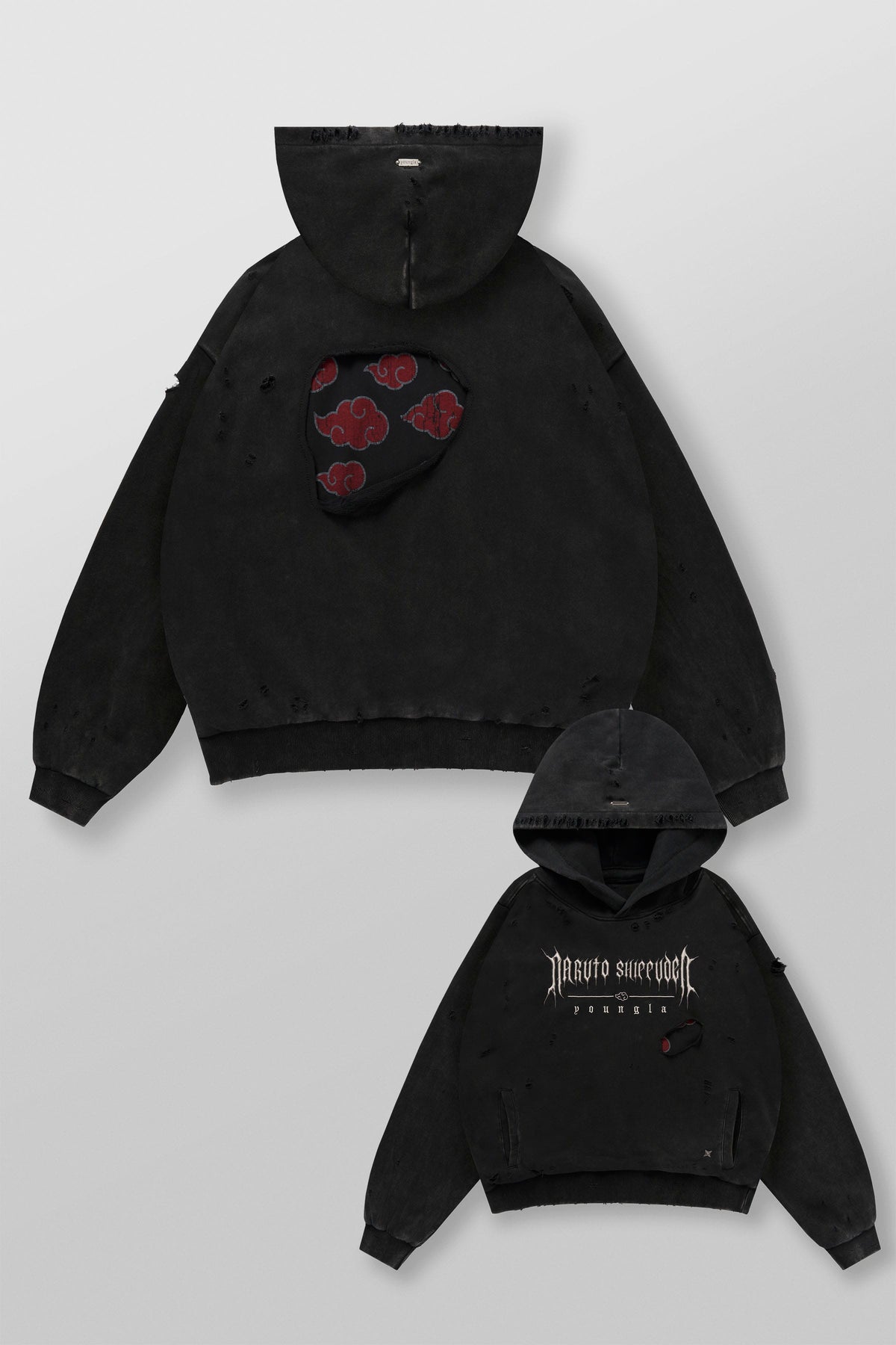 Naruto Peek Through Hoodies