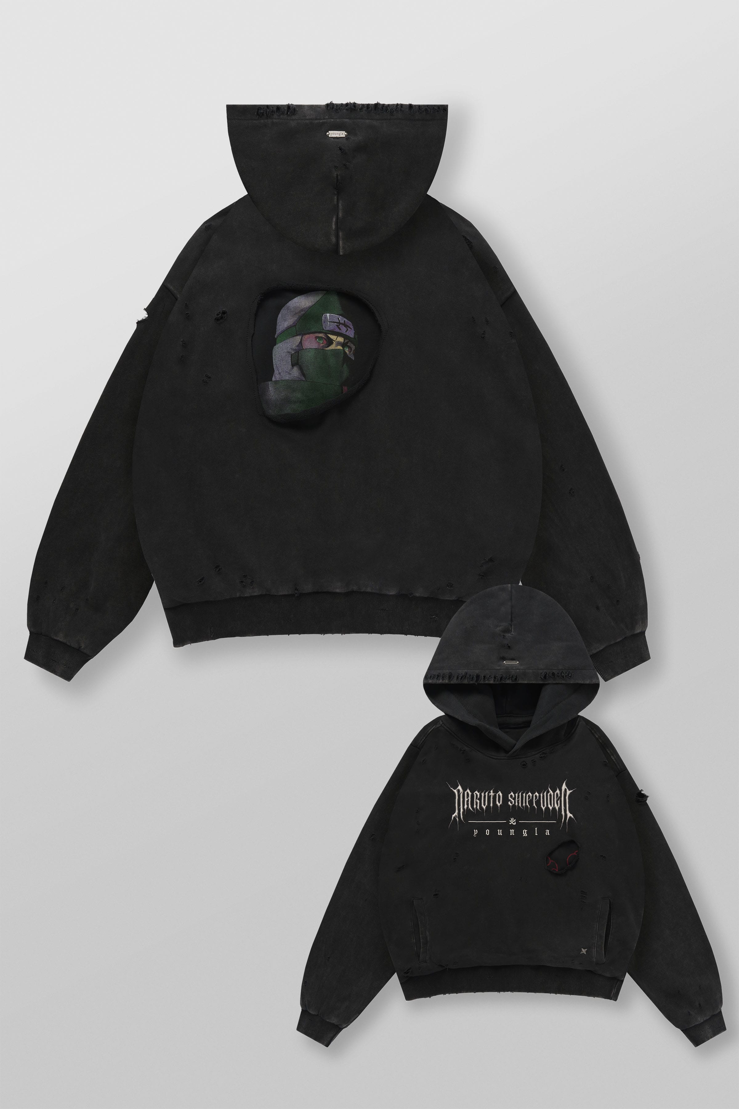 Naruto Peek Through Hoodies