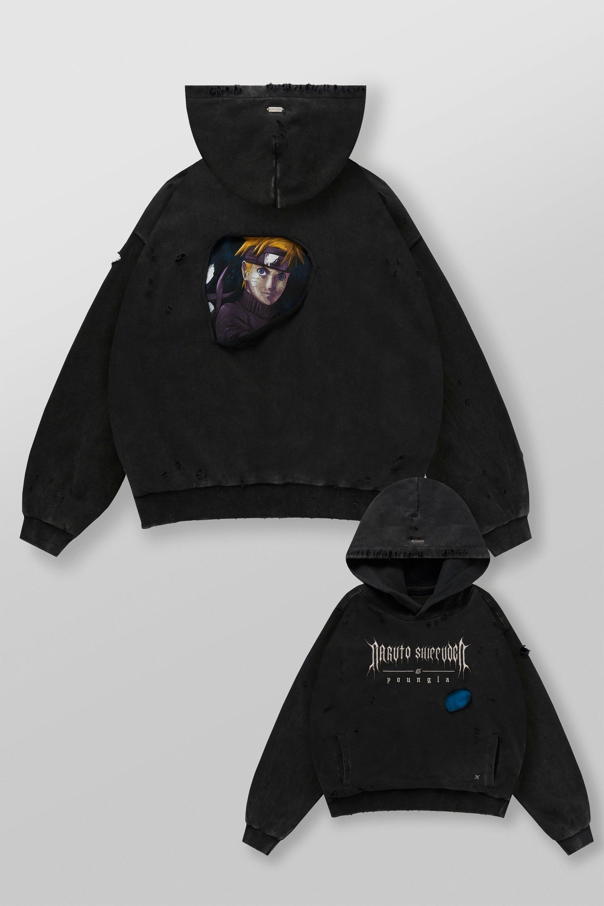 Naruto Peek Through Hoodies