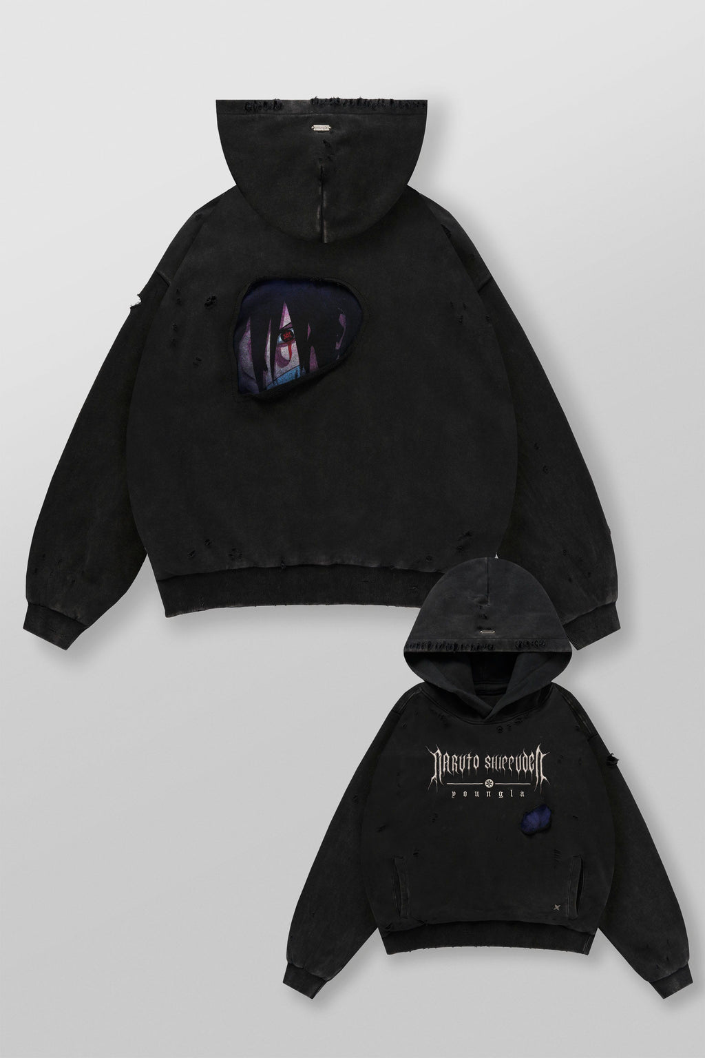 Naruto Peek Through Hoodies