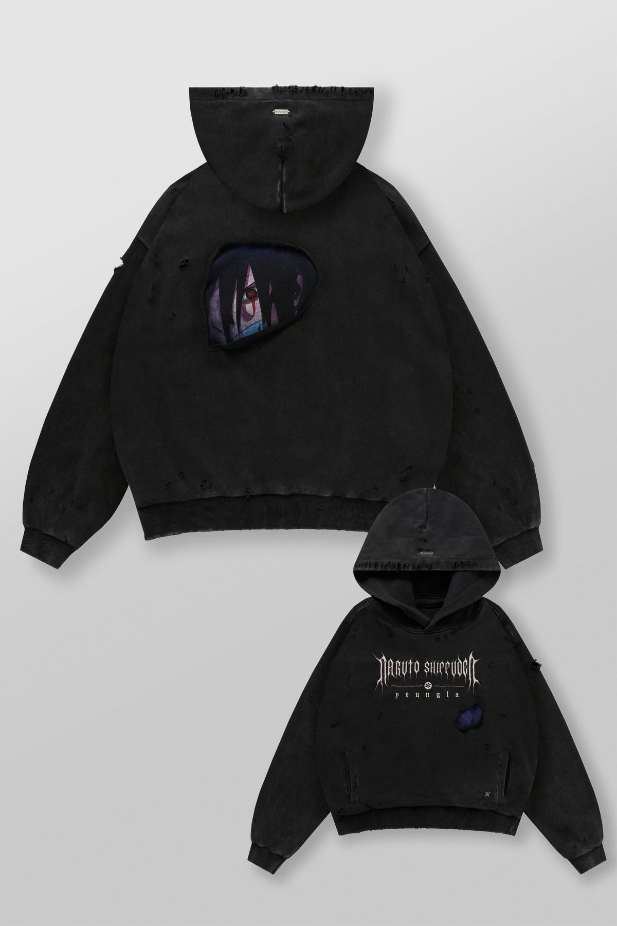 Naruto Peek Through Hoodies