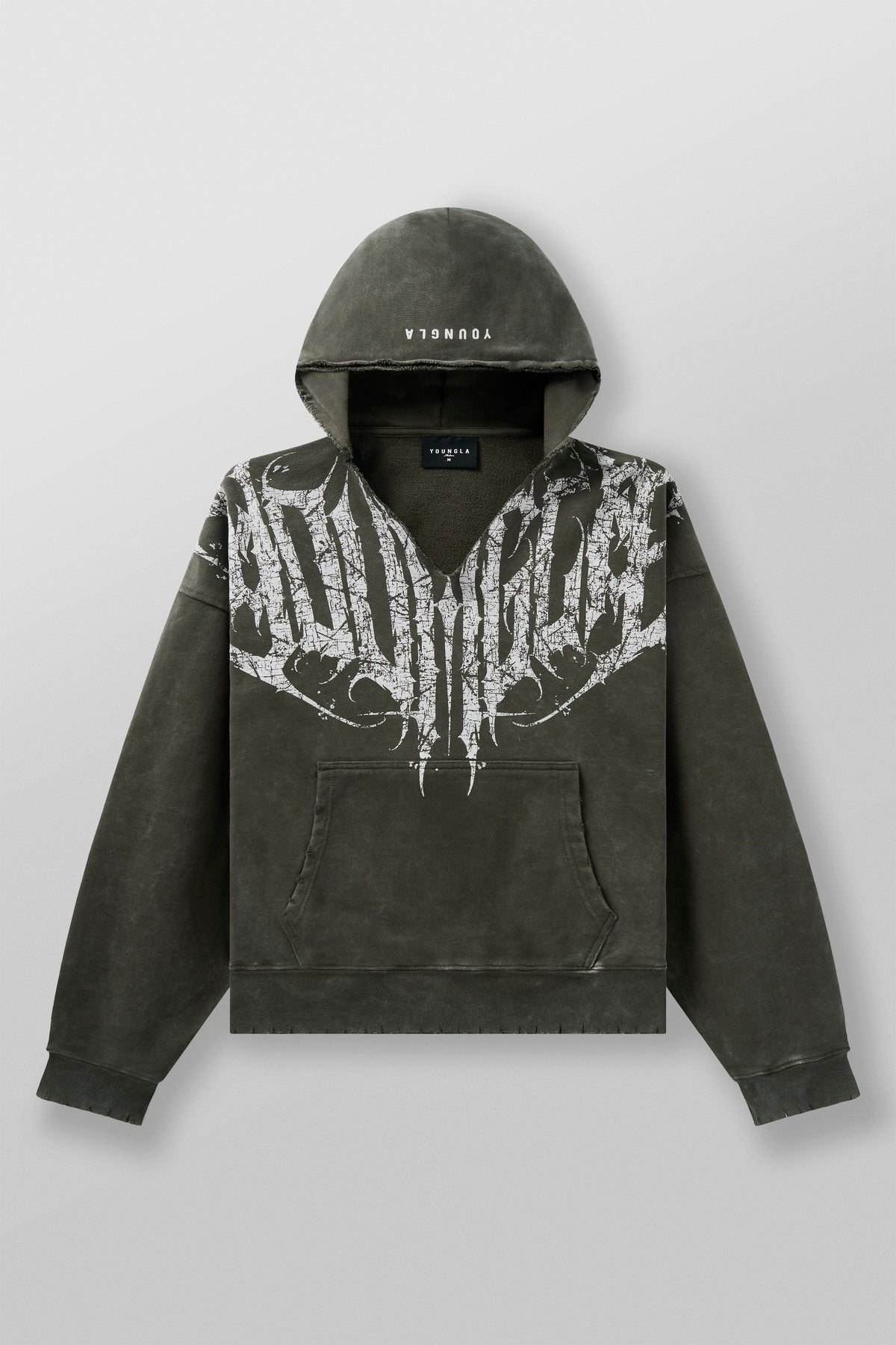 Anarchy Hoodies - Hunter Green Wash