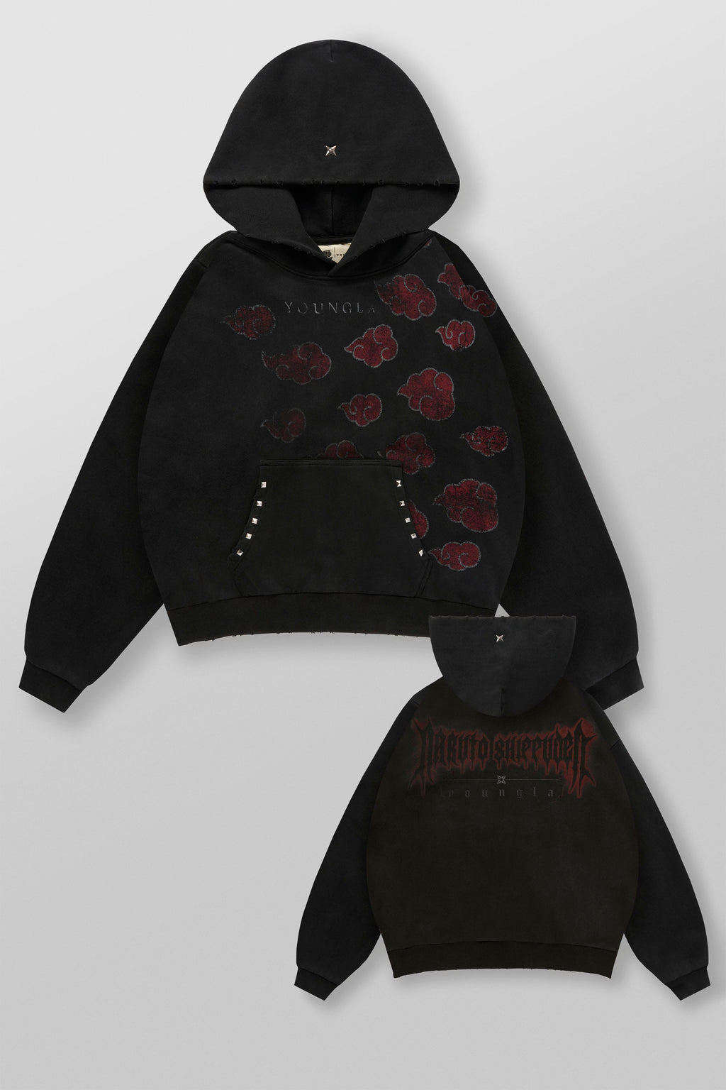 Naruto Stud Artwork Hoodies