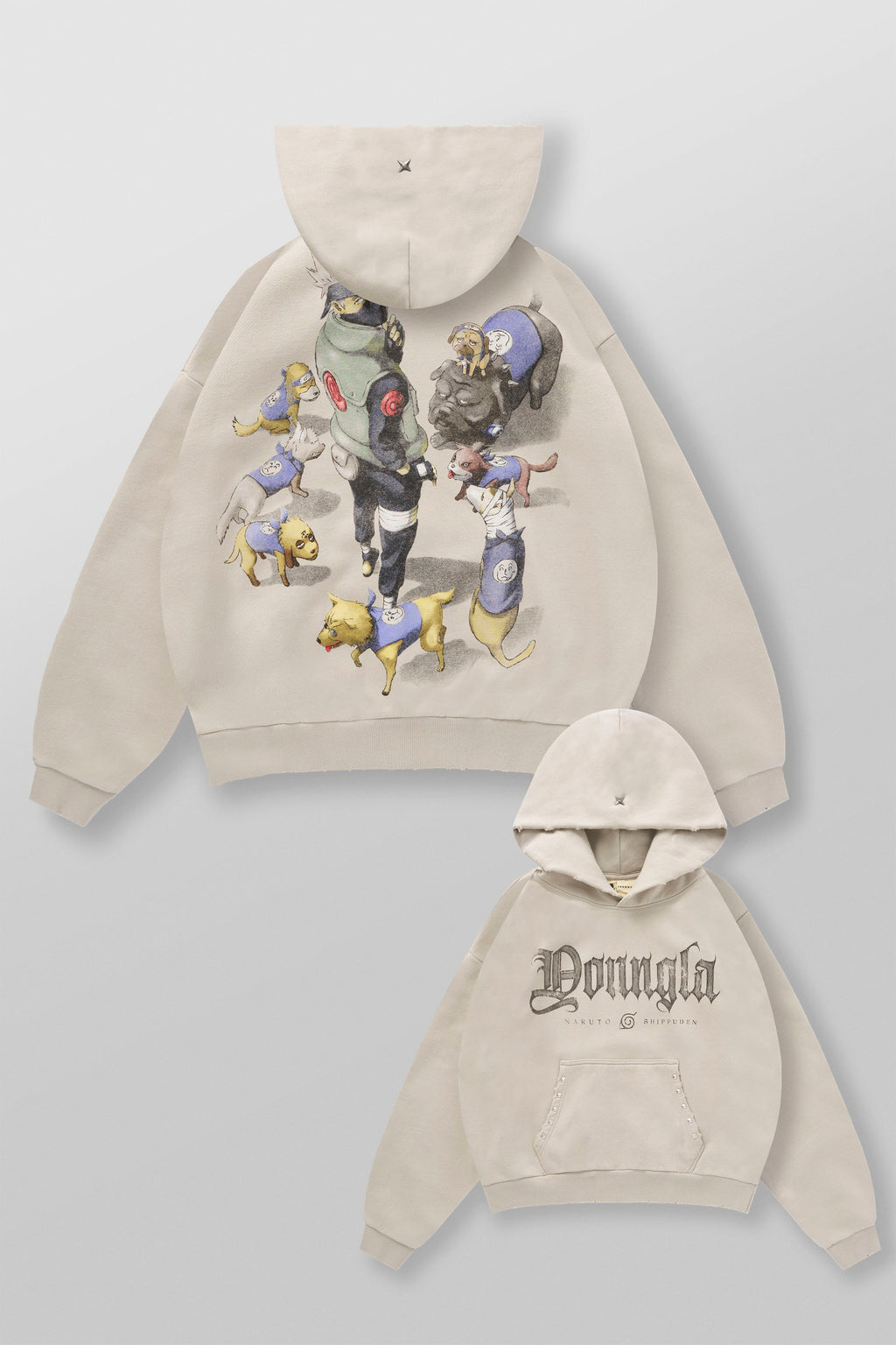Naruto Stud Artwork Hoodies