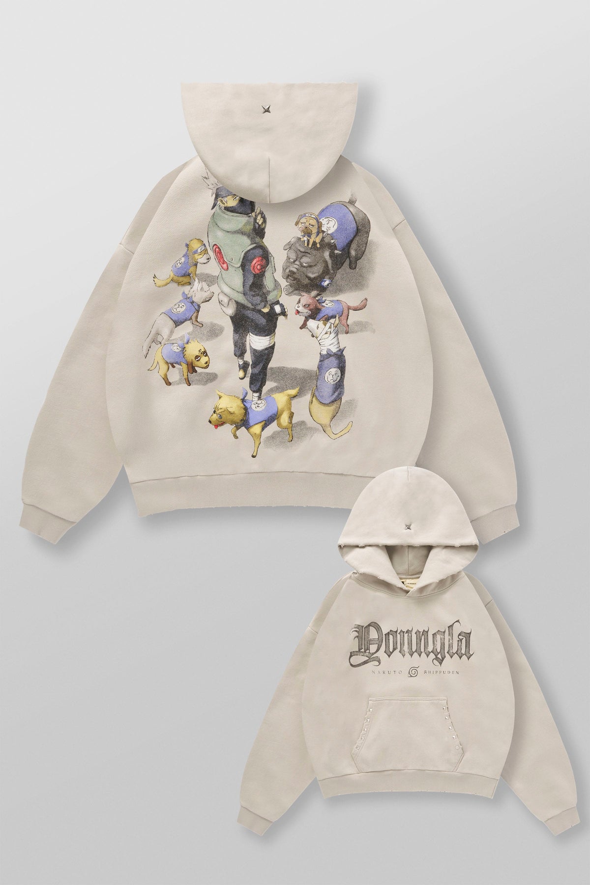 Naruto Stud Artwork Hoodies