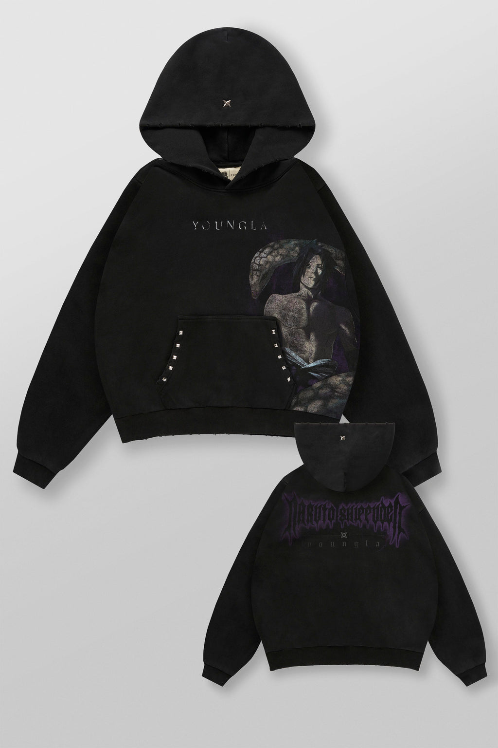Naruto Stud Artwork Hoodies
