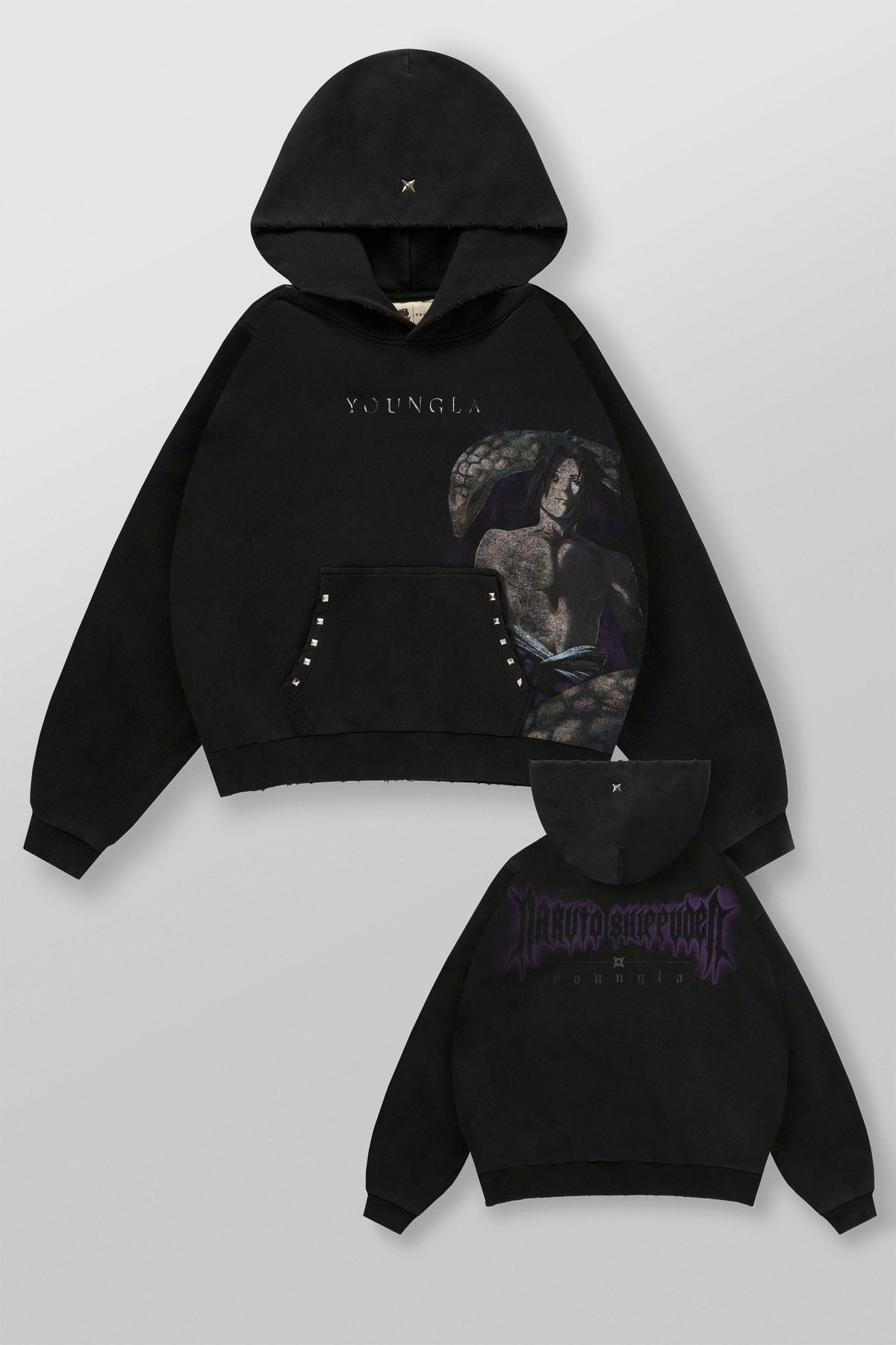 Naruto Stud Artwork Hoodies
