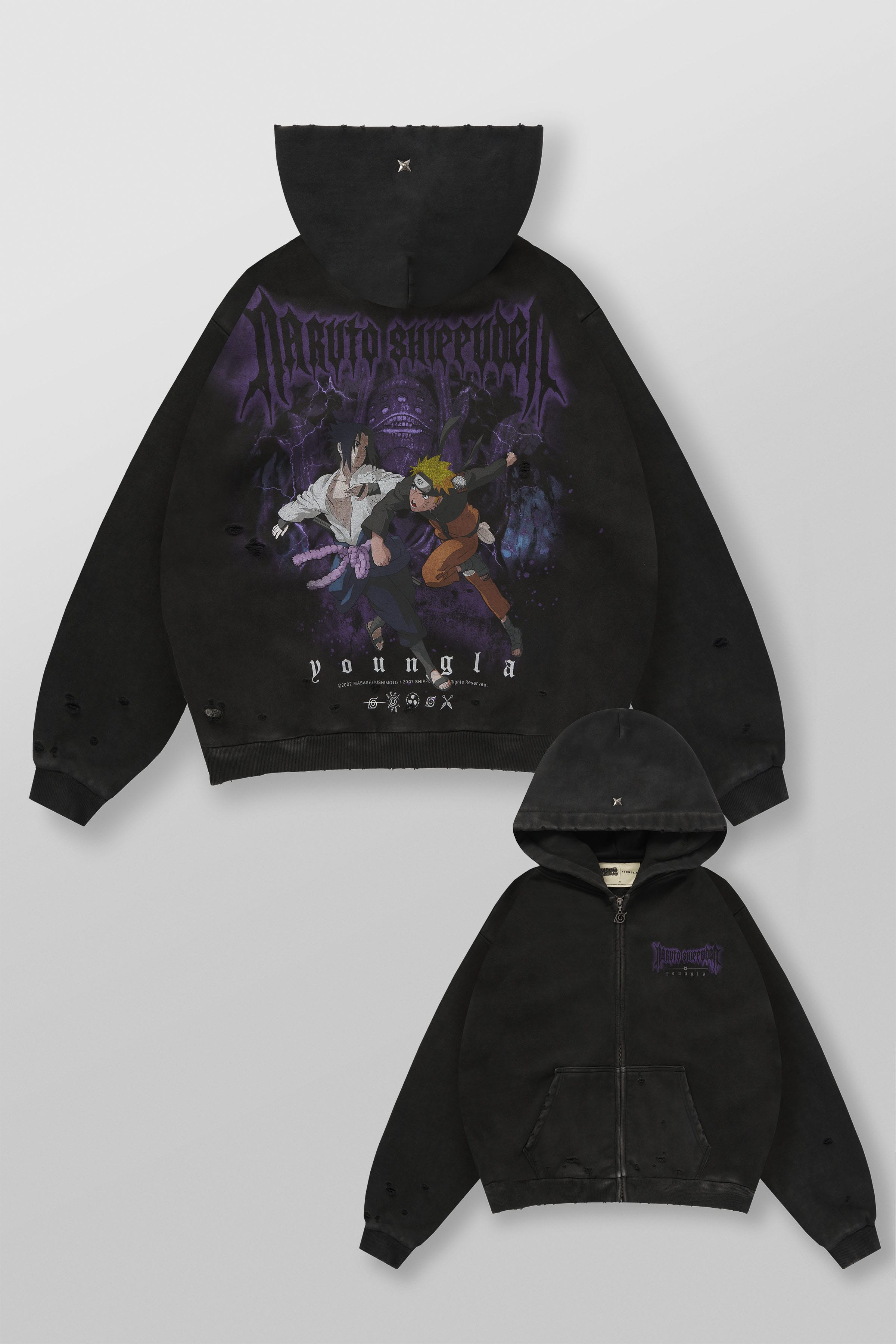 Naruto Zip-Up Hoodies