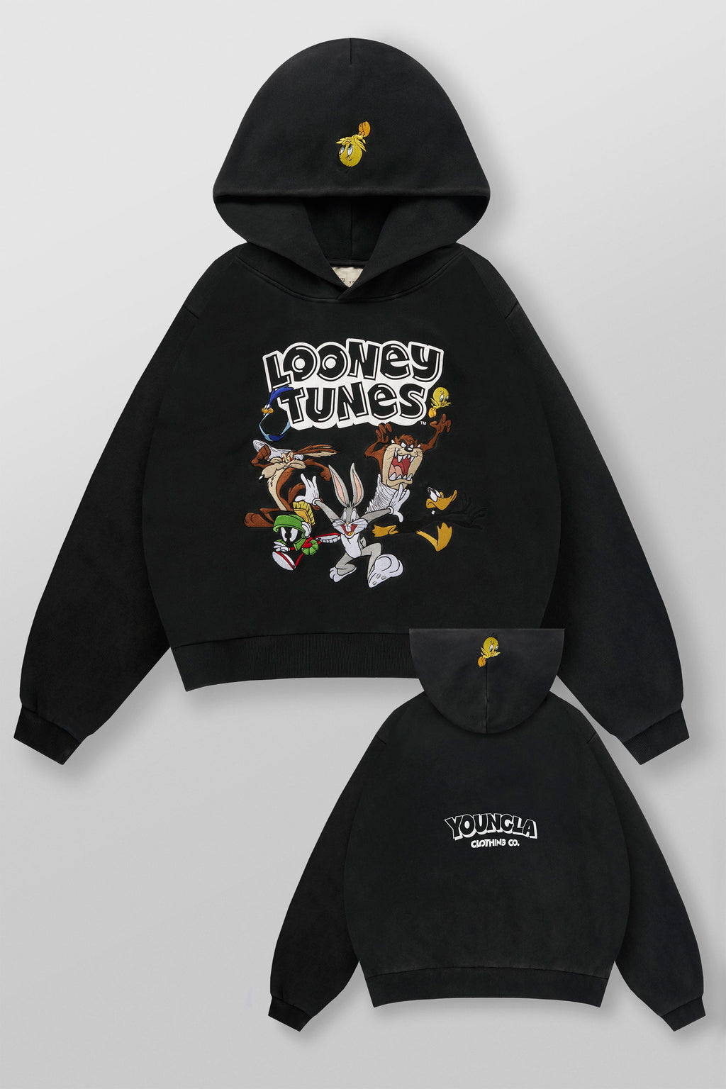 Looney Tunes Embroidered Hoodies