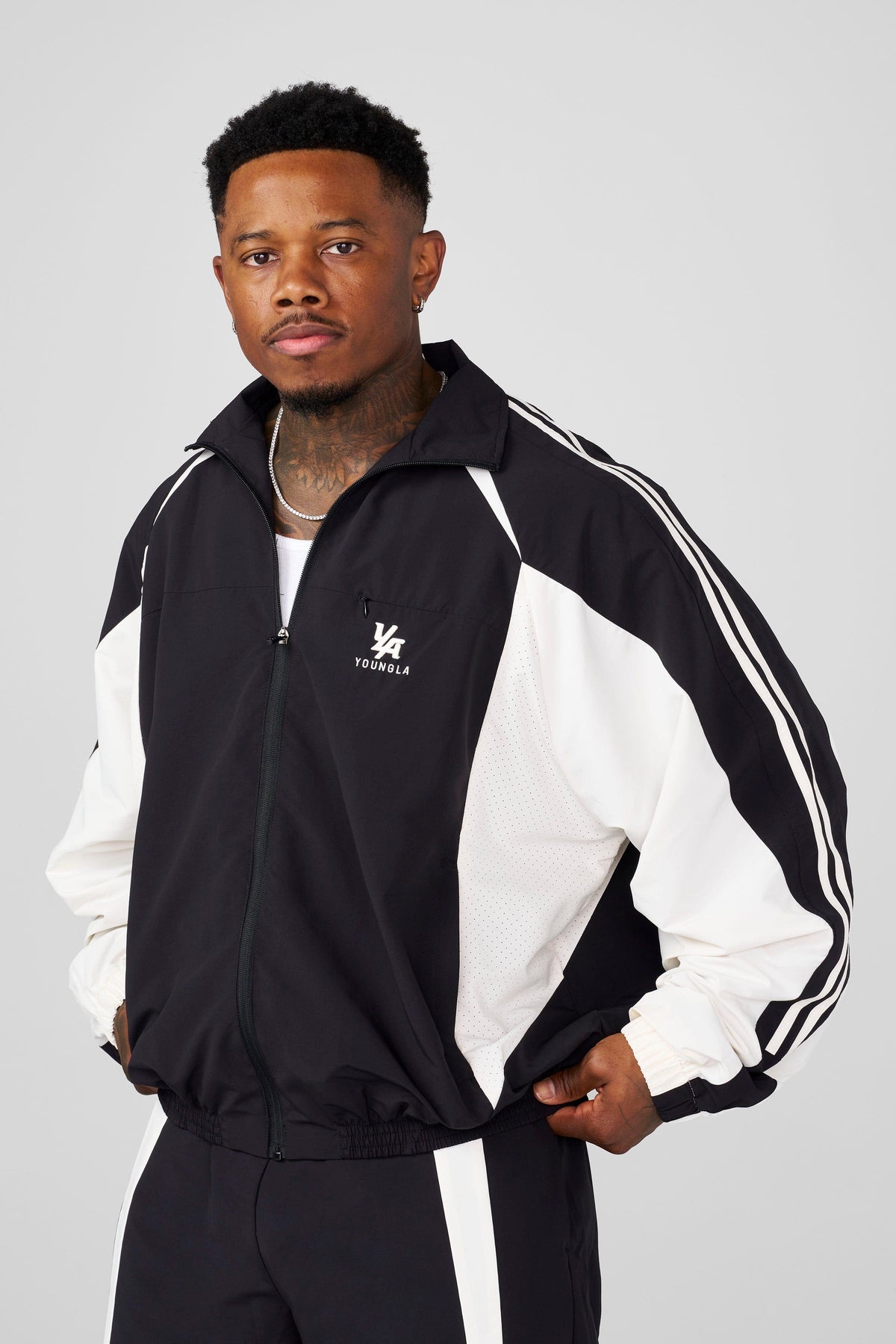 Fight Week Tracksuit Black/White