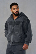 Batman Armored Zip-Ups - Grey Wash