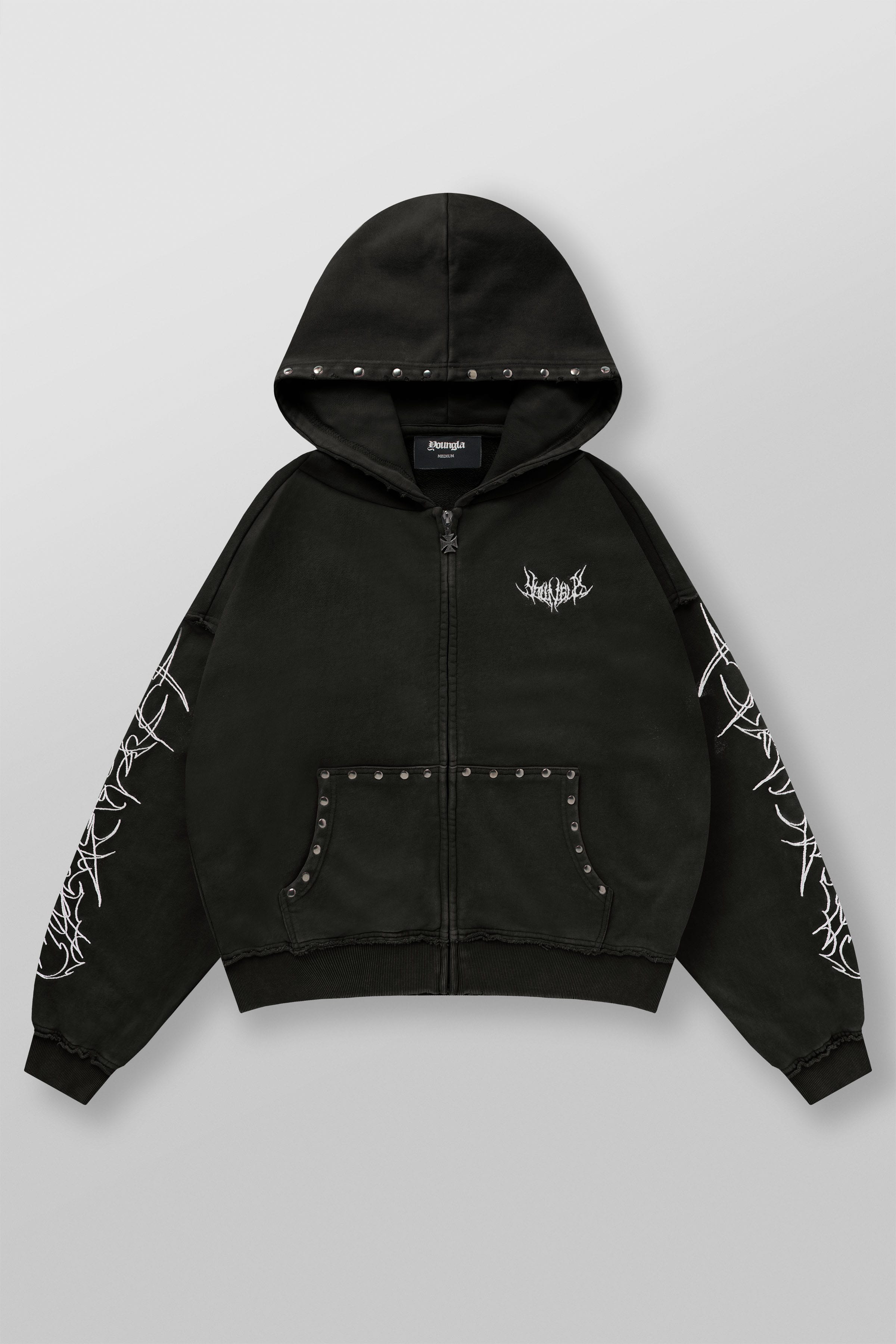 Tribal Stud Zip-Ups