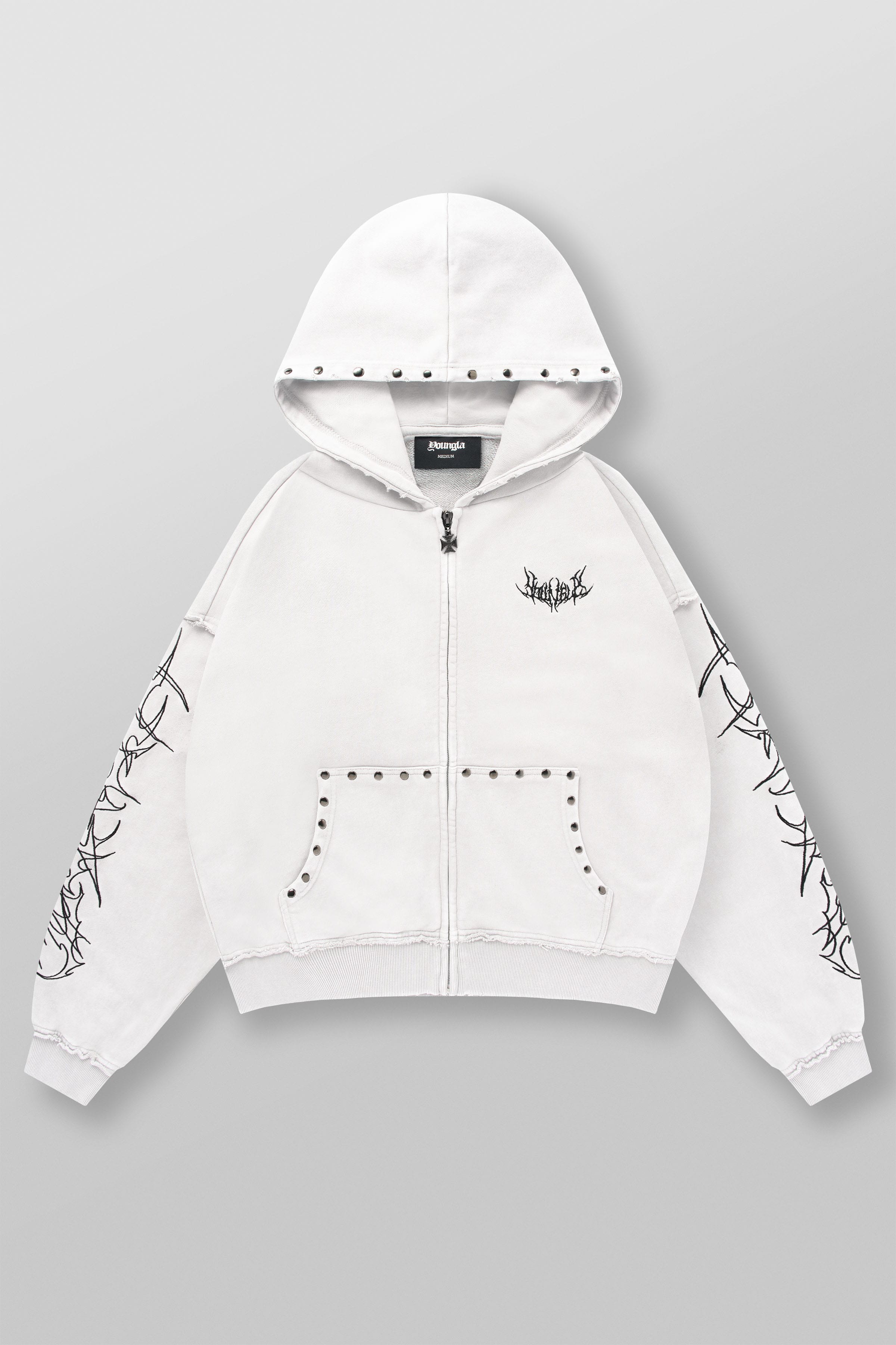Tribal Stud Zip-Ups