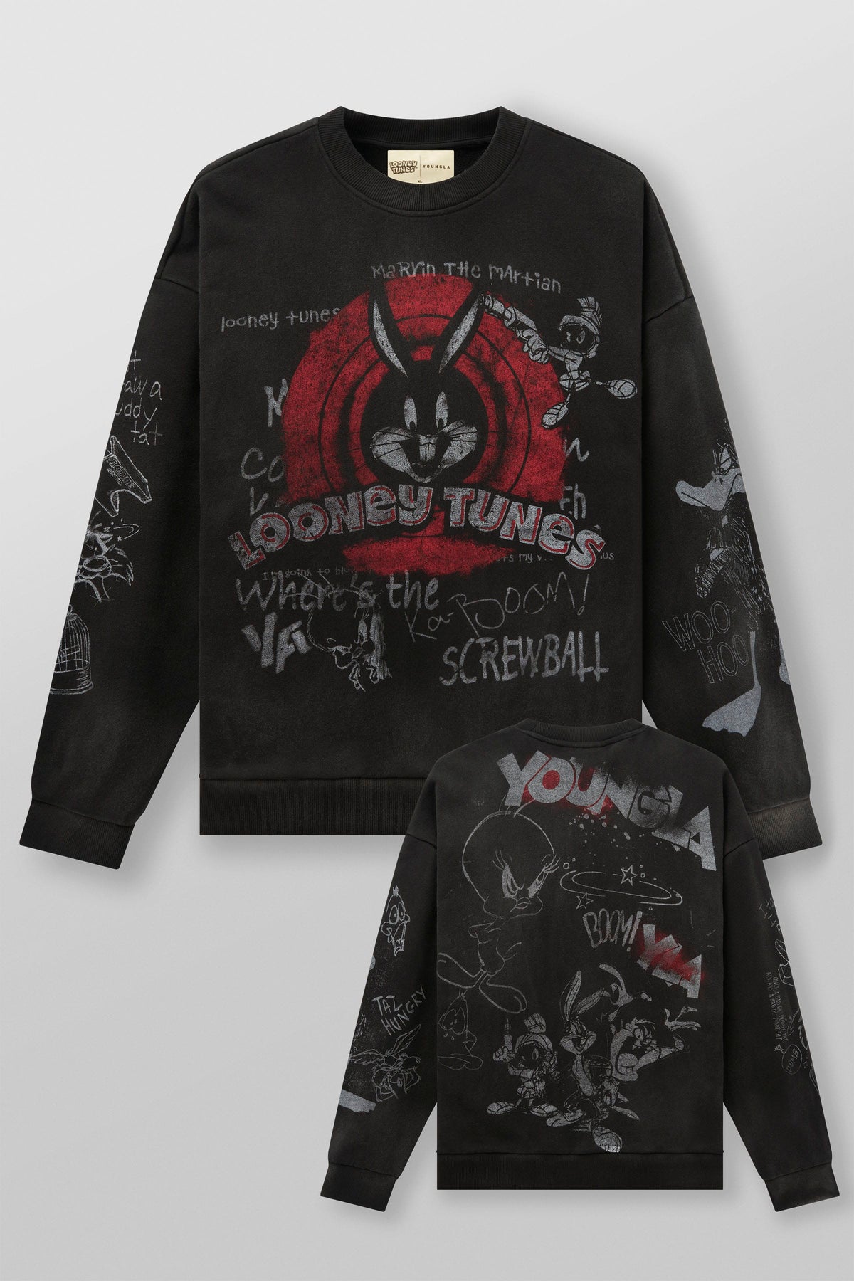 Looney Tunes Graffiti Crewnecks