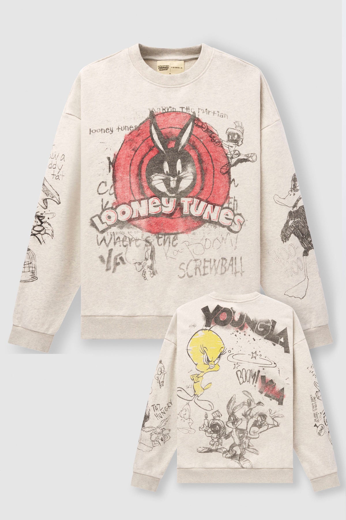 Looney Tunes Graffiti Crewnecks