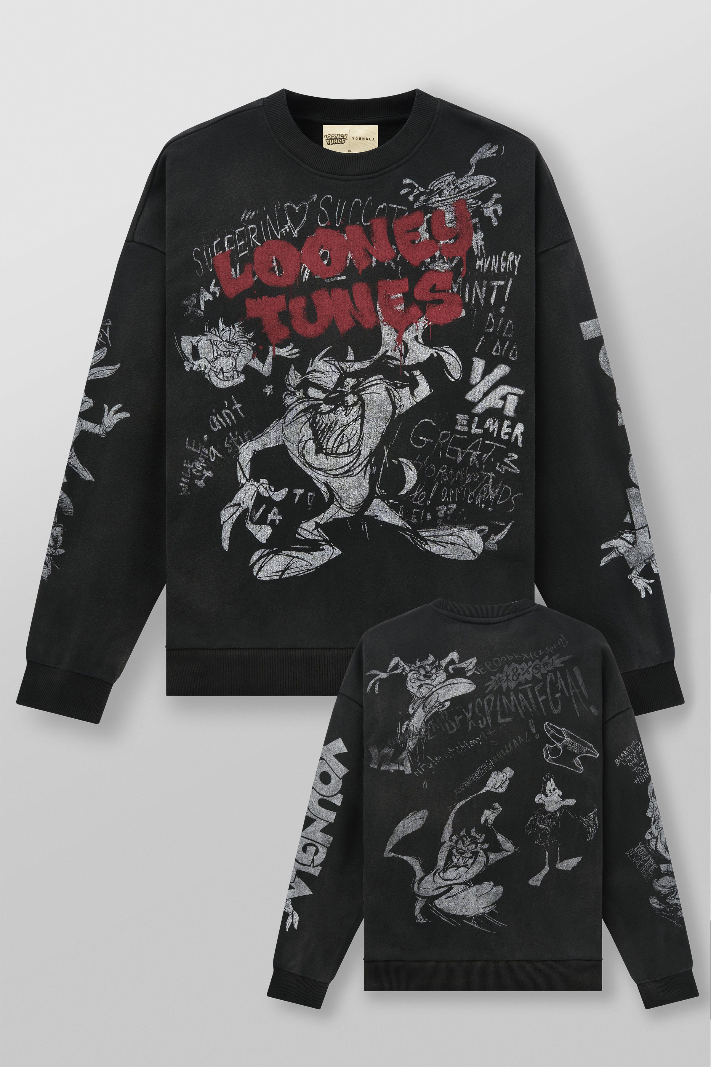 Looney Tunes Graffiti Crewnecks