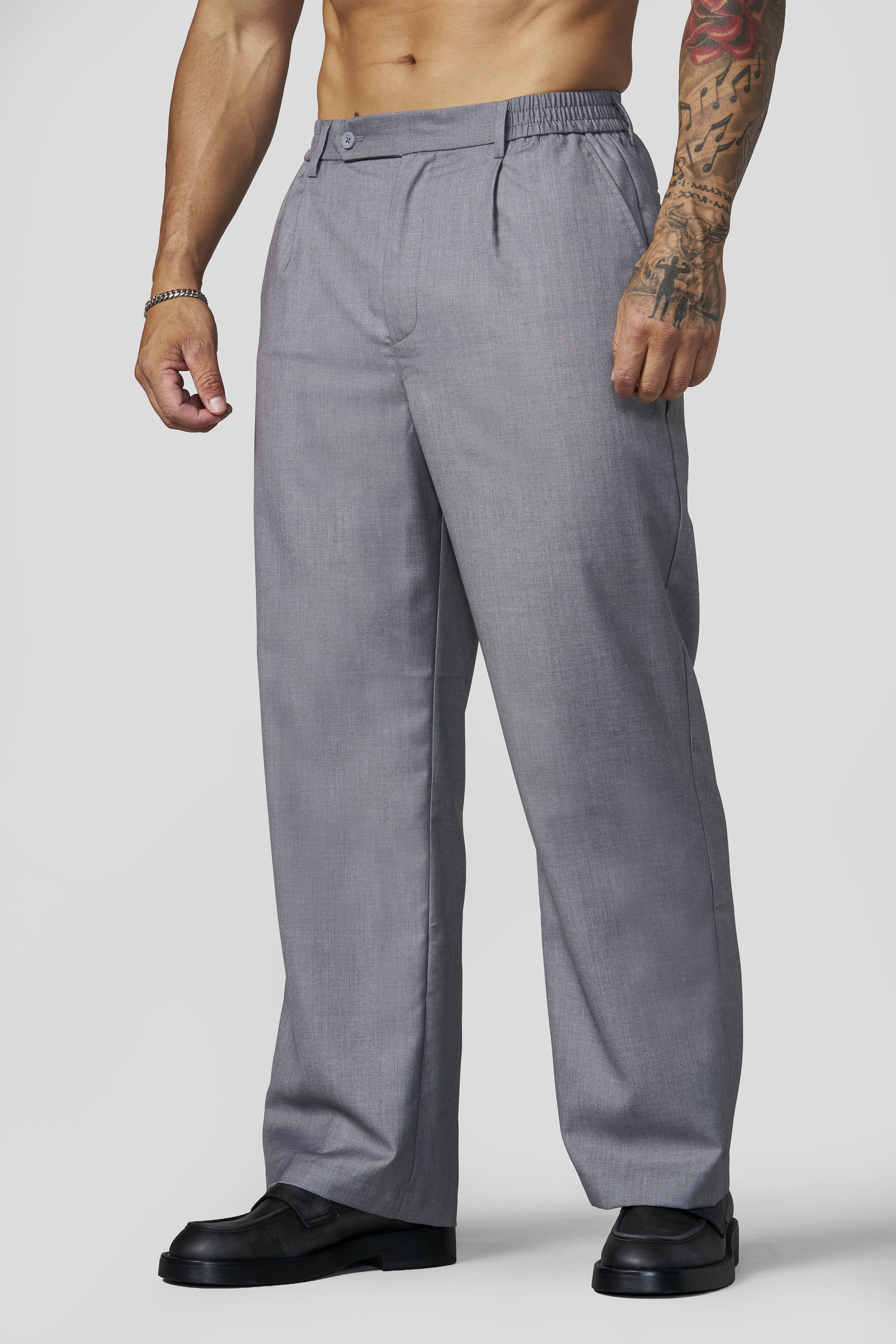 Pleated Slacks