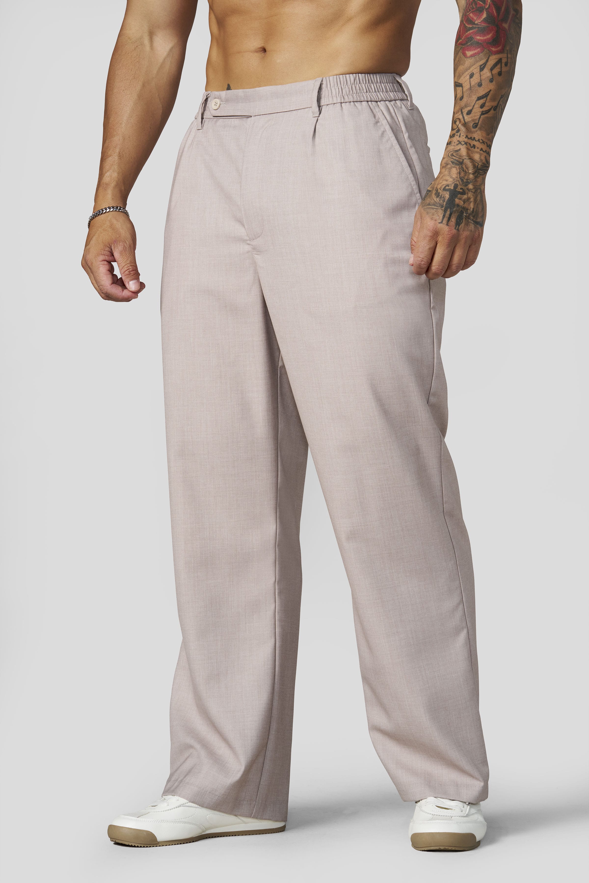 Pleated Slacks