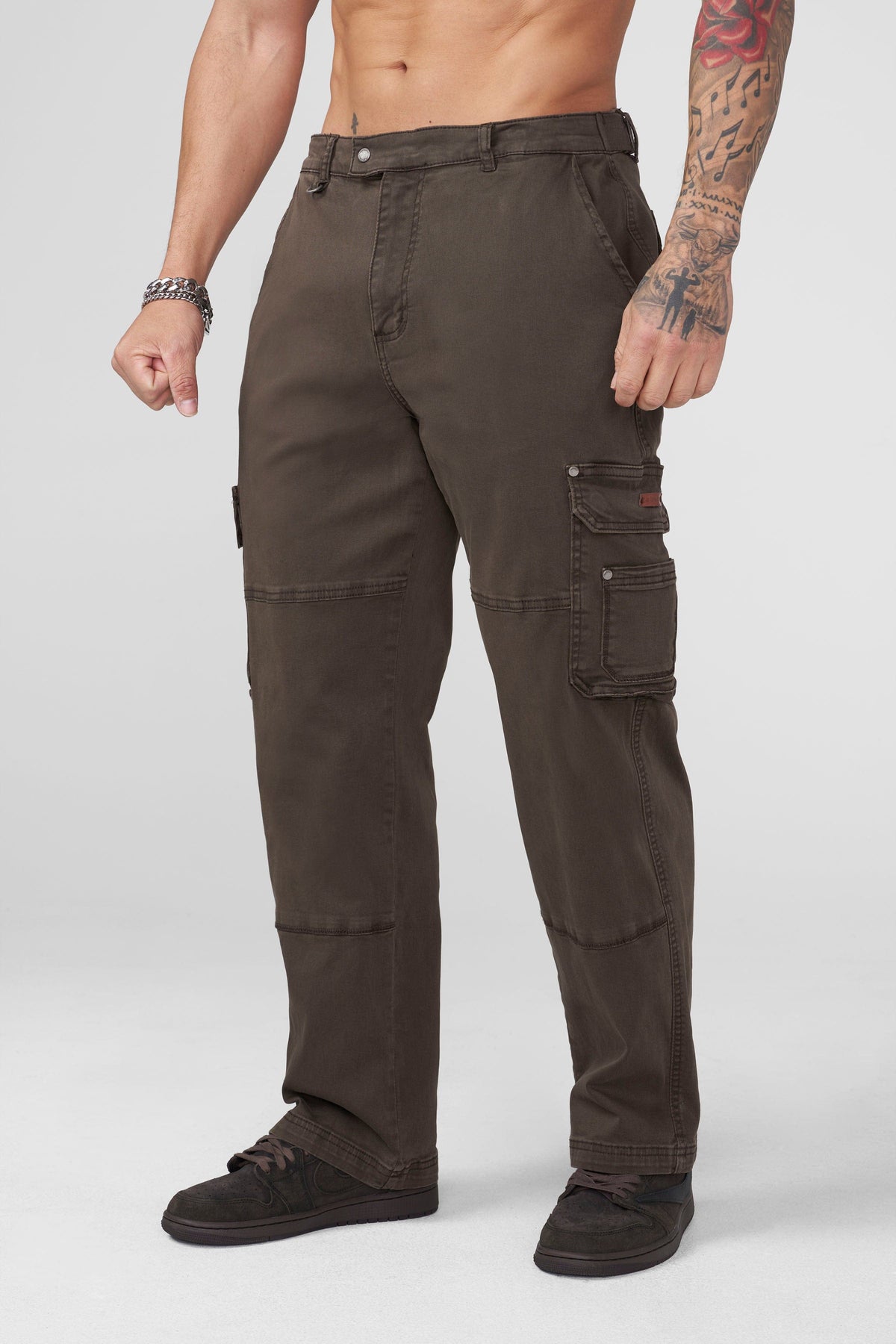 Old Money Twill Cargo Pants