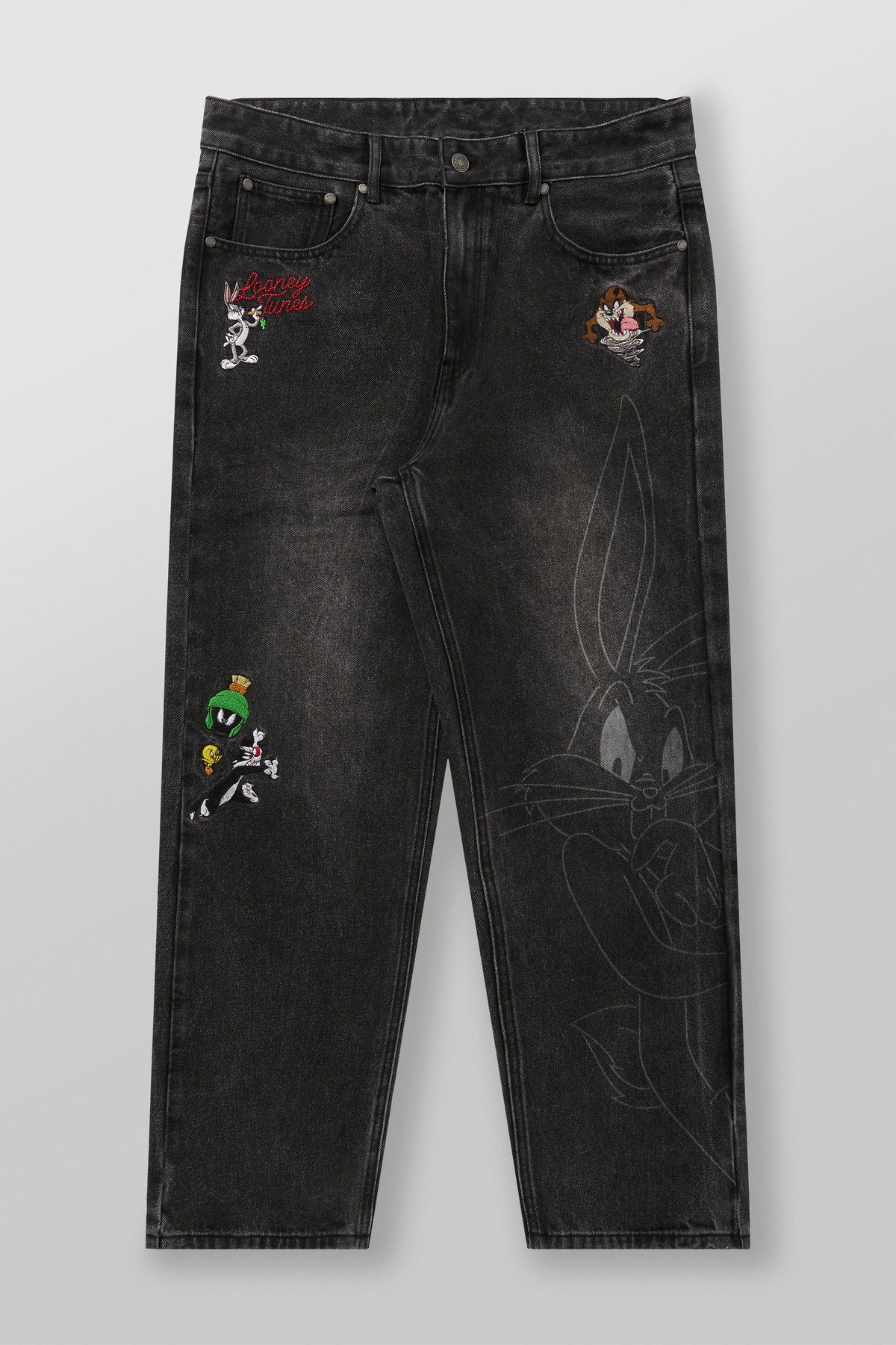 Looney Tunes Denim Jeans - Black Wash