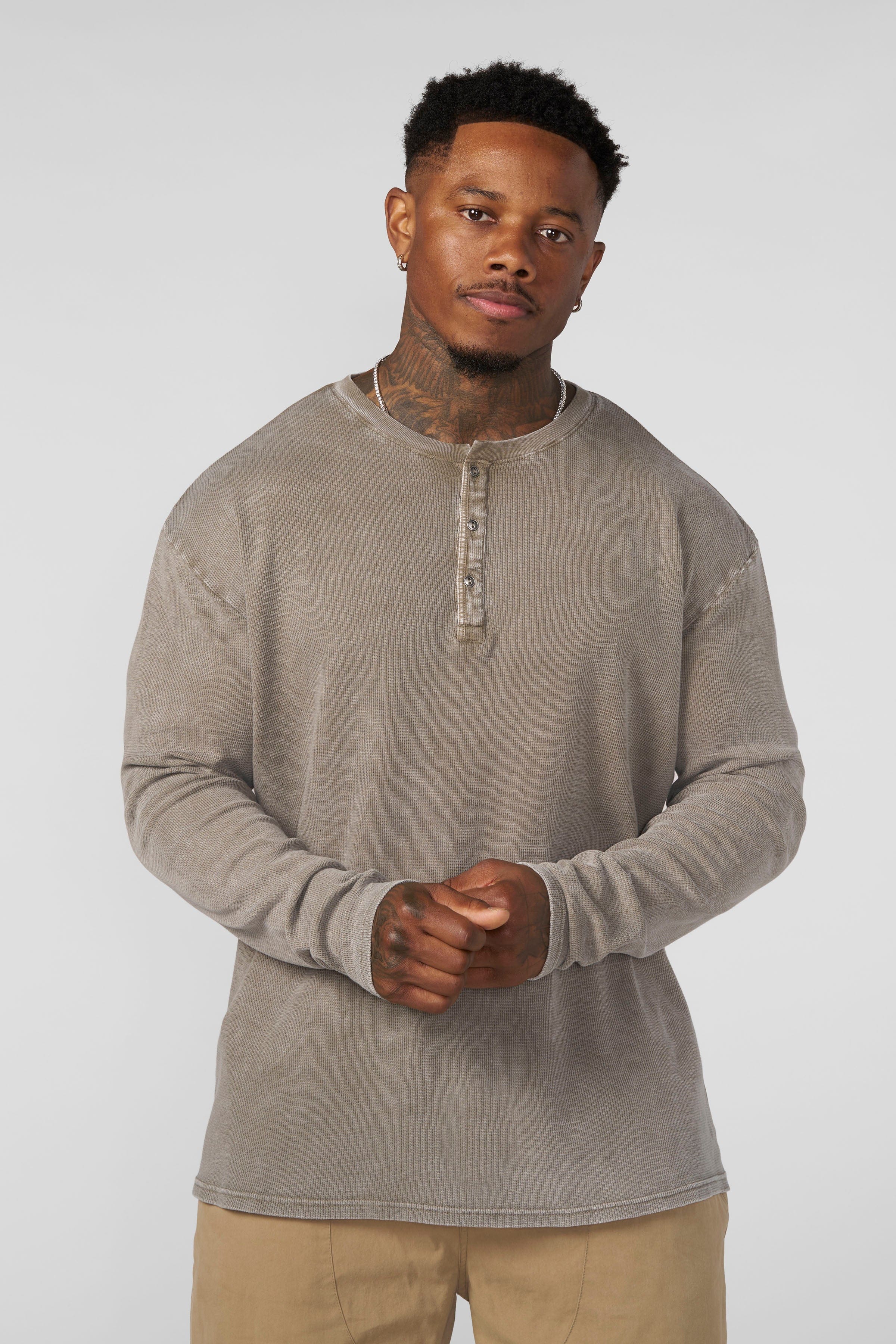 Henley Thermal Longsleeves