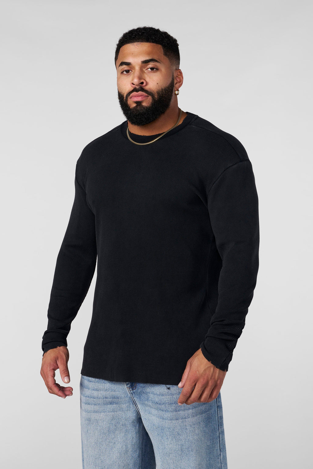 Tailored Waffle Longsleeves