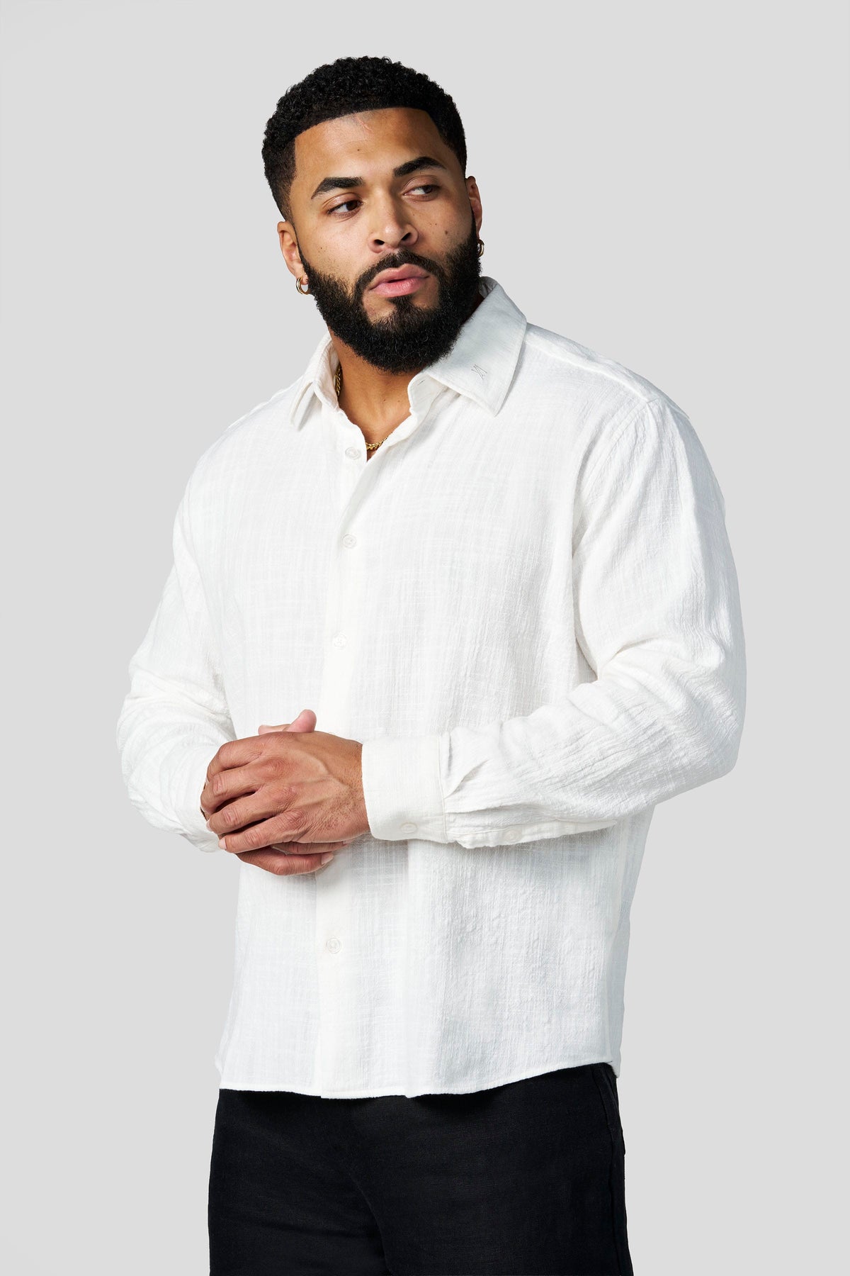 Cotton Linen Button-Ups