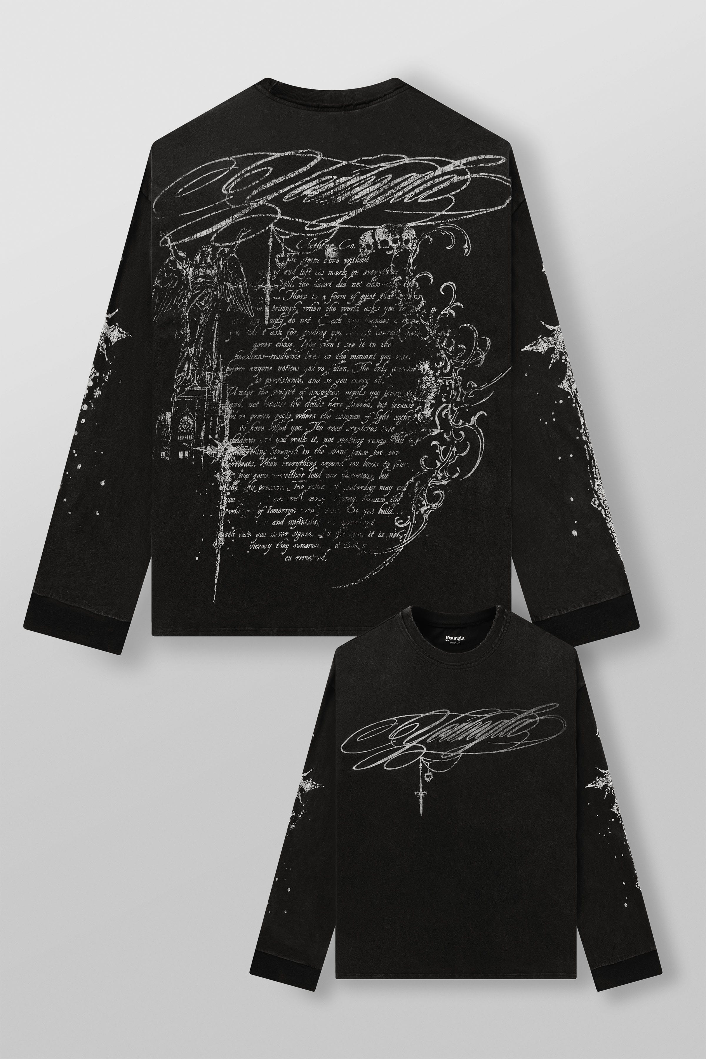Sacred Sigil Longsleeves - Black