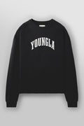 Uni Crewneck - Black Wash
