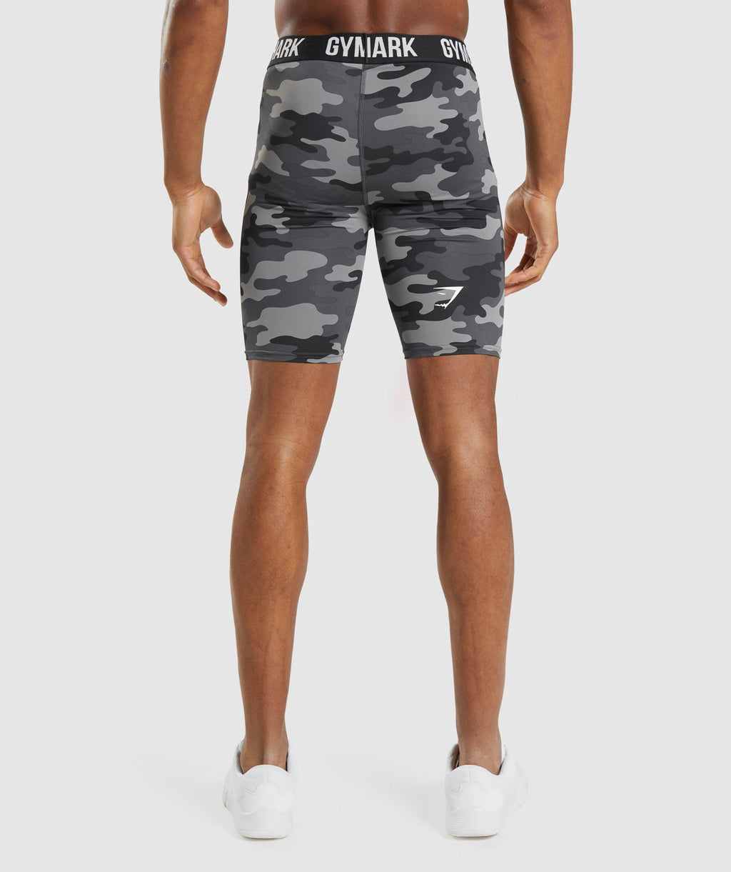 Element Baselayer Shorts - Grey Print