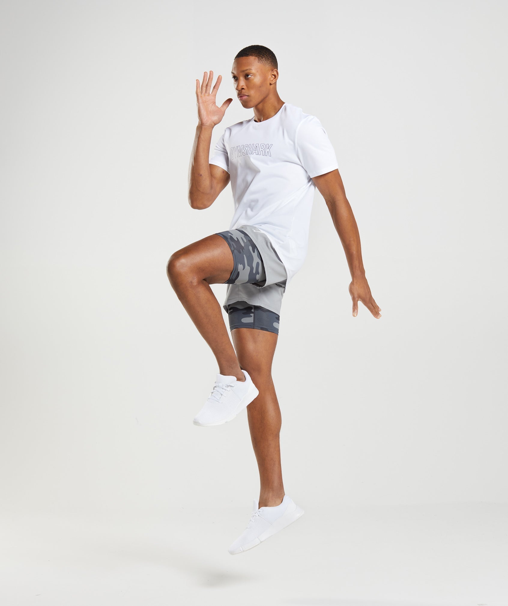 Element Baselayer Shorts - Grey Print