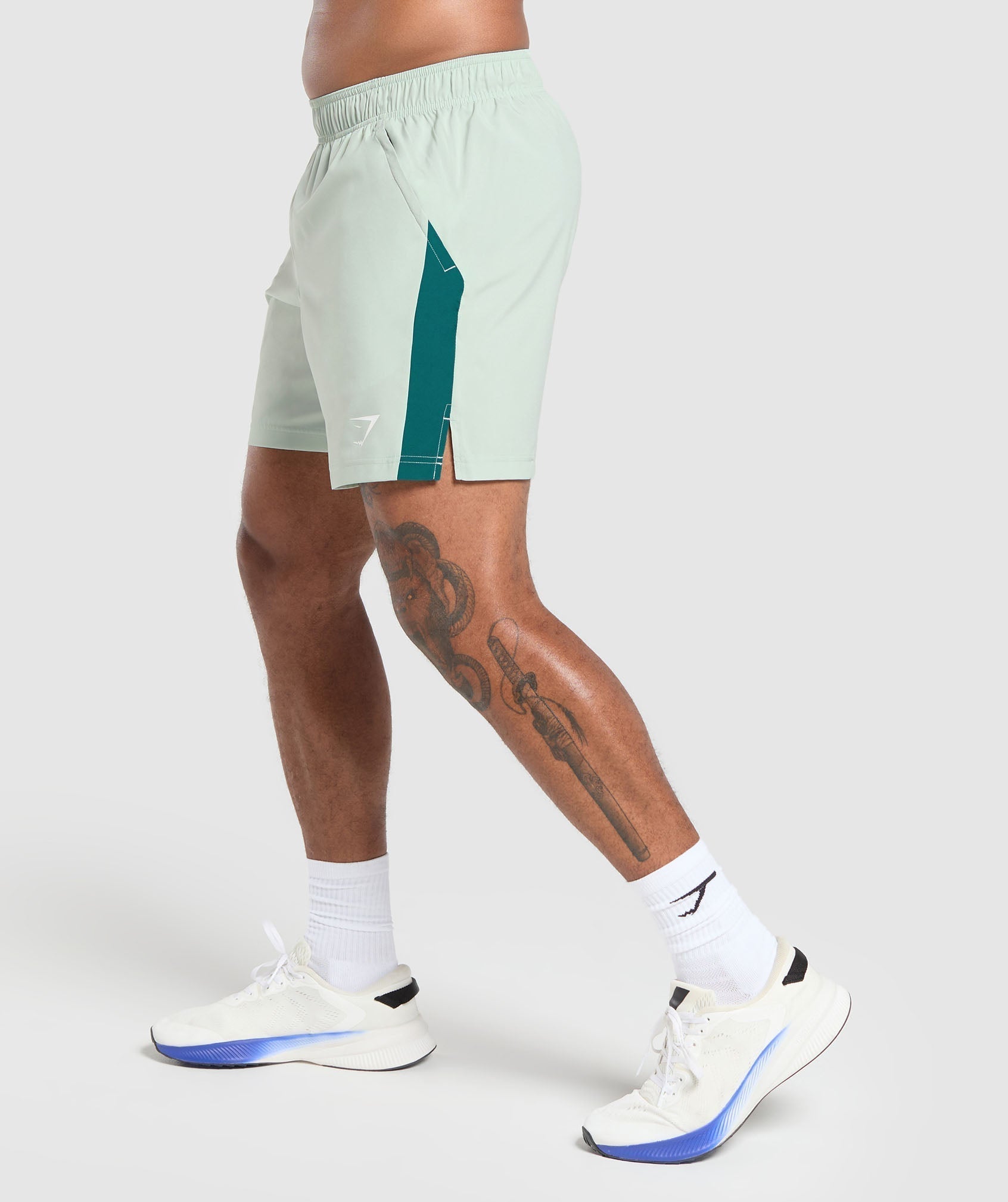 Sport 7 inch Shorts - Cool Turquoise/Motivate Teal