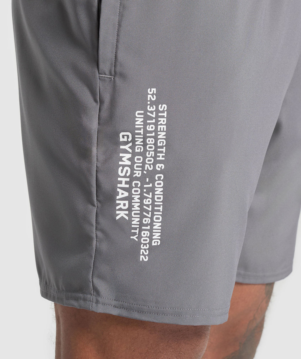 Fitness Apparel 7" Shorts - Brushed Grey