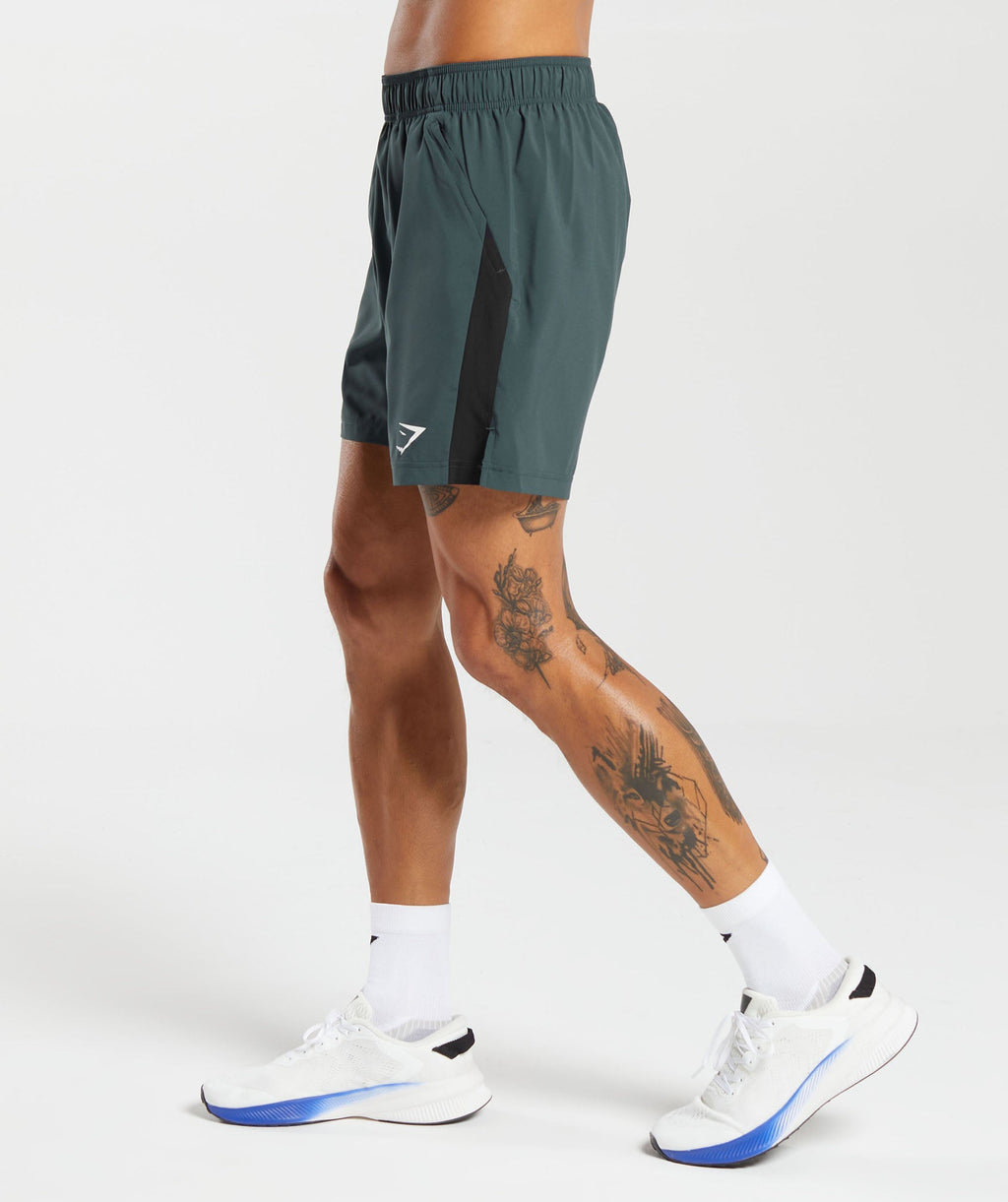 Sport 7" Shorts - Fog Green/Black