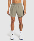 Sport 7" Shorts - Linen Brown/Black ;)