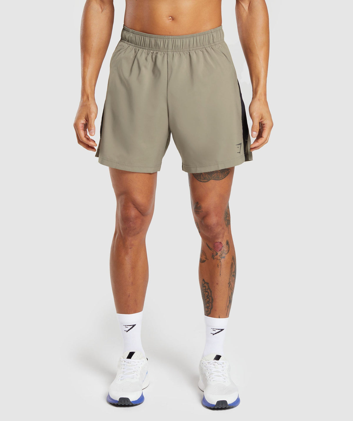 Sport 7" Shorts - Linen Brown/Black ;)