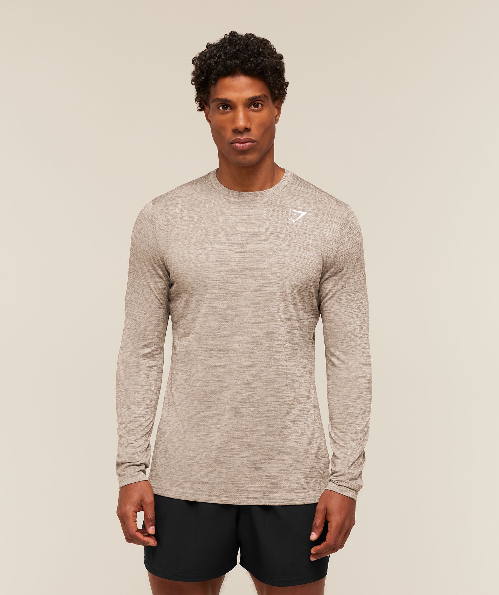 Arrival Long Sleeve T-Shirt - Chalk Beige/Lifestyle Brown ;)