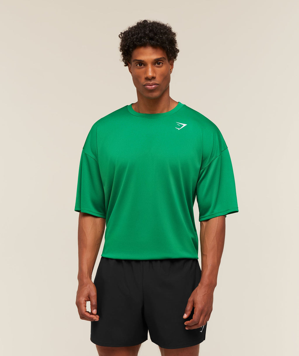 Arrival Oversized T-Shirt - Track Green