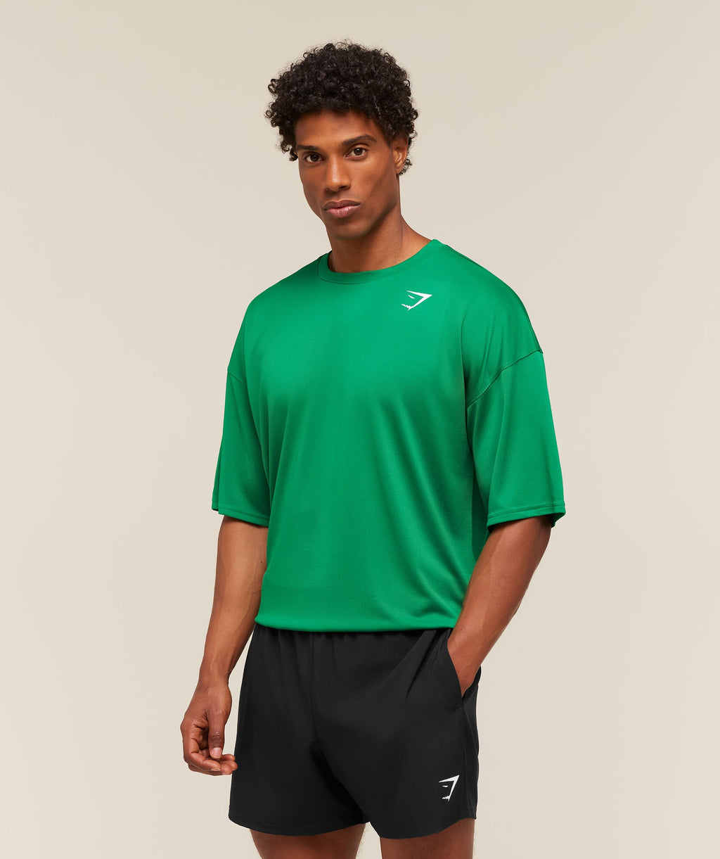 Arrival Oversized T-Shirt - Track Green