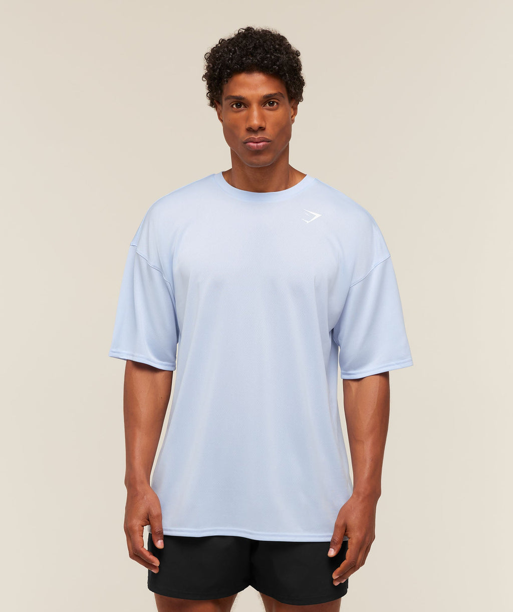 Arrival Oversized T-Shirt - Tranquil Blue