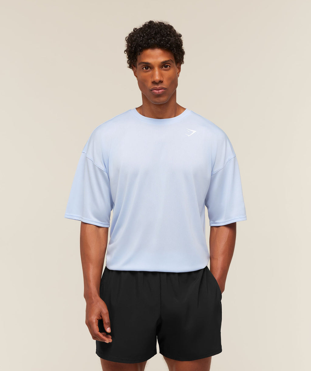 Arrival Oversized T-Shirt - Tranquil Blue