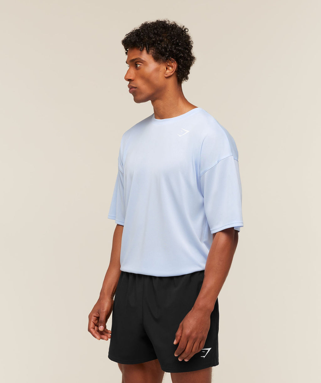 Arrival Oversized T-Shirt - Tranquil Blue