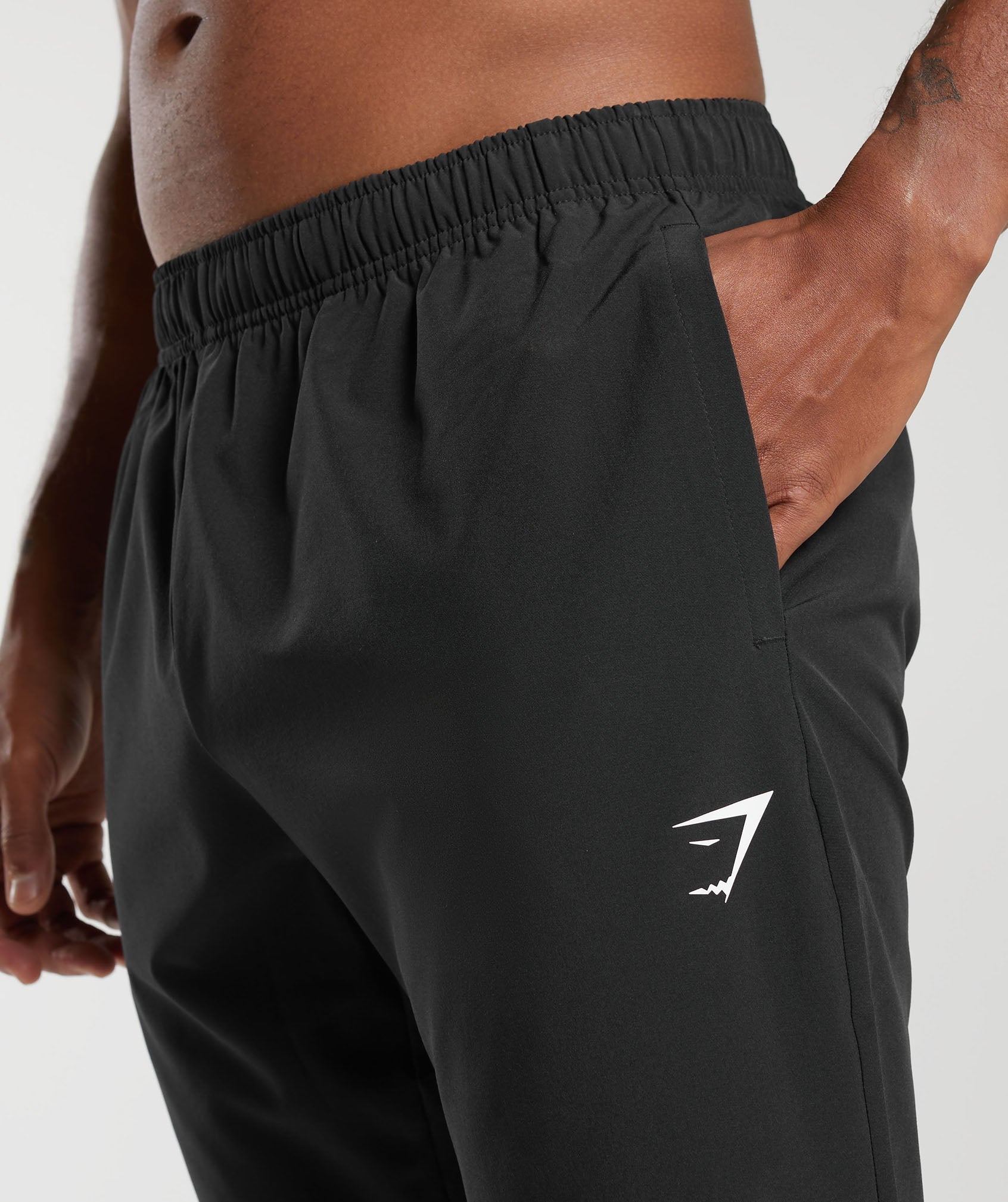 Gymshark Arrival Joggers Black - Tobillo