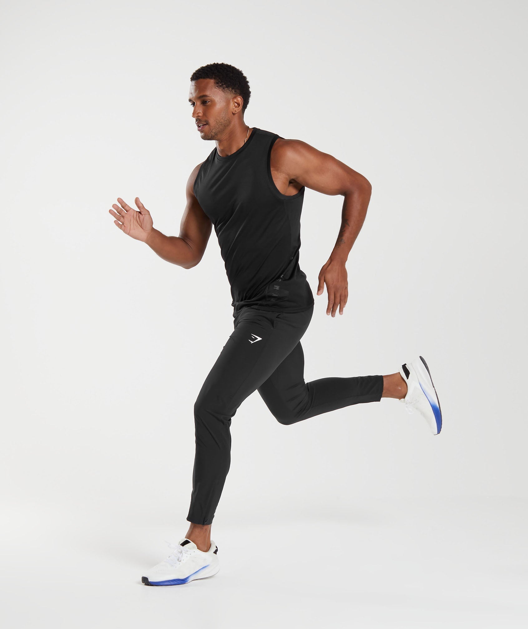 Gymshark Arrival Joggers Black - Espalda