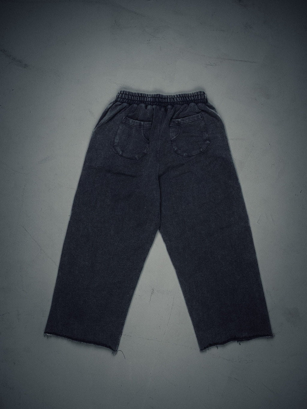 Signature Wideleg Sweats Faded Black